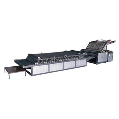 Máquina de laminación semiautomática para cartón corrugado