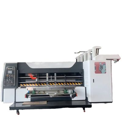 Máquina de fabricación de cajas onduladas con tensión de 220/380/440V y funciones de impresión/corte