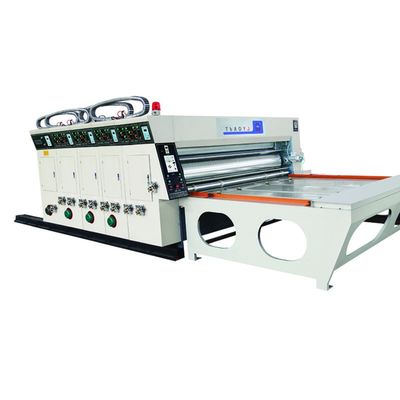Tipo de embalaje Cajas de cartón Máquina de fabricación de cajas de cartón onduladas semiautomática rotativa