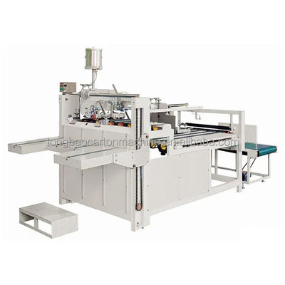 60 m/min de velocidad Máquina de pegado de carpetas de mini cajas para la fabricación de cartón corrugado de alta velocidad