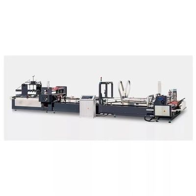 Máquina profesional de pegamento de carpetas totalmente automática para cajas de cartón corrugado