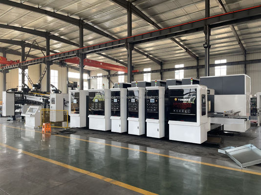 15000 pcs/h Caja de cartón corrugado Bundle Slotter Máquina rotativa de corte por die plegado de pegamento