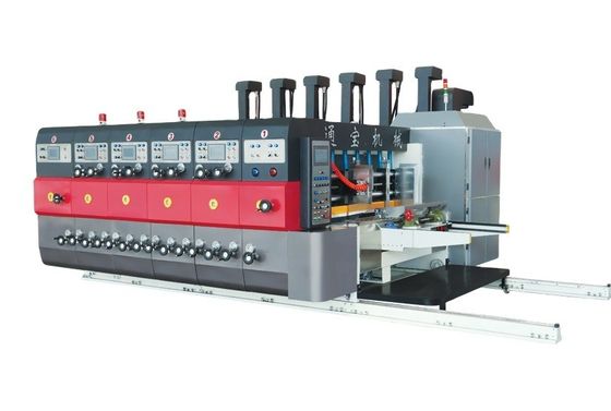 40000 KG Flexo Printer Slotter Rotary Die Cutter Machine para la impresión de cajas de cartón onduladas