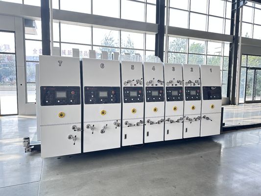 40000 KG Flexo Printer Slotter Rotary Die Cutter Machine para la impresión de cajas de cartón onduladas