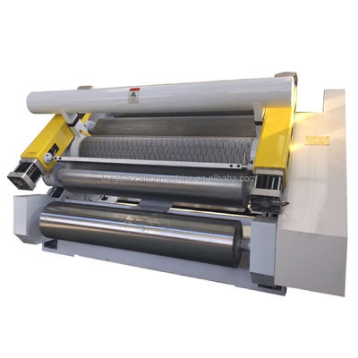 Línea de producción automática de cartón corrugado de 2 3 5 7 capas / máquina para hacer cajas de dibujos animados