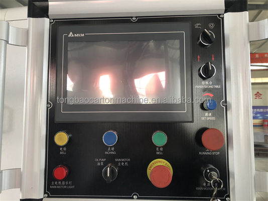 Cortador y triturador semiautomático de piezas planas de 380V para la plataforma de cartón corrugado MY