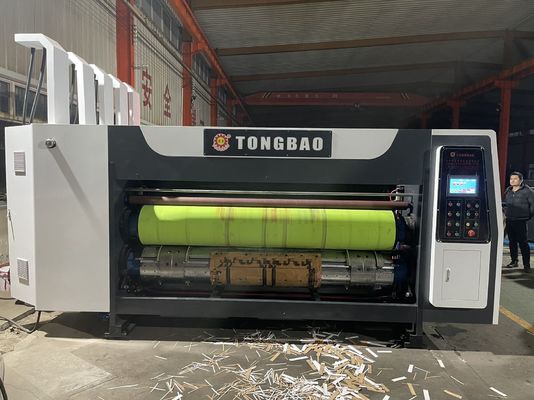 40000 KG Máquina de corte de ranuras de matriz de impresión caja de plomo de embalaje de alimentación automática 3Colors máquina de impresión