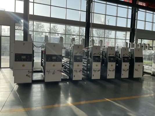 40000 KG Máquina de corte de ranuras de matriz de impresión caja de plomo de embalaje de alimentación automática 3Colors máquina de impresión