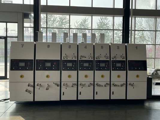 40000 KG Máquina de corte de ranuras de matriz de impresión caja de plomo de embalaje de alimentación automática 3Colors máquina de impresión