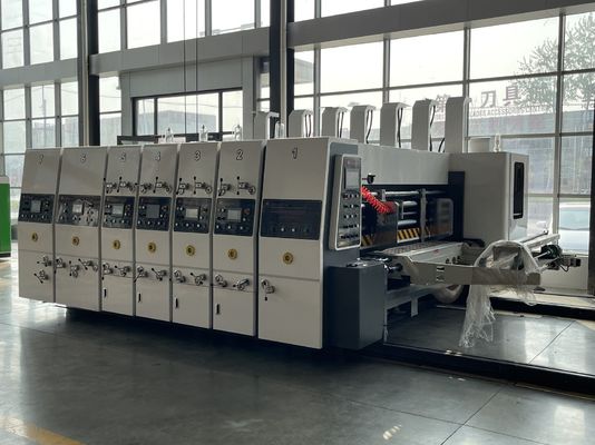 40000 KG Máquina de corte de ranuras de matriz de impresión caja de plomo de embalaje de alimentación automática 3Colors máquina de impresión
