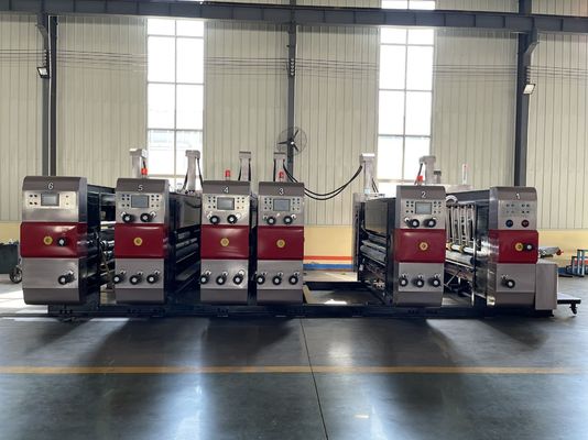 Máquina de impresión para cajas de cartón corrugado