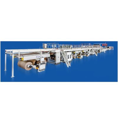 Máquina de fabricación de cajas onduladas de pliegue para la línea de producción