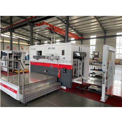 Máquina semiautomática de corte y desgaste de cartón ondulado grueso