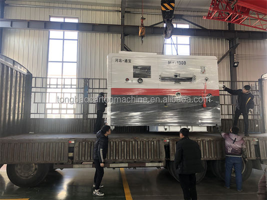 Máquina semiautomática de corte y desgaste de cartón ondulado grueso
