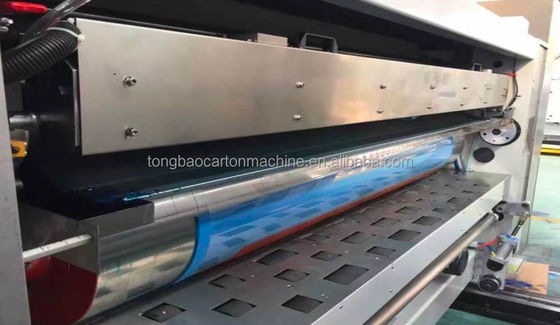 60000 KG Impresión automática de corte por die Slotter Caja de pizza para hacer máquina de aglutinación de aglutinación línea de producción