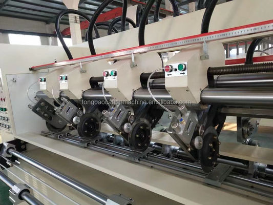 Máquina automática de producción de cartón ondulado de 5 capas para la fabricación