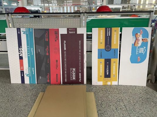 Máquina de impresión digital de muestra de caja para impresora de inyección de tinta de caja corrugada de grado automático