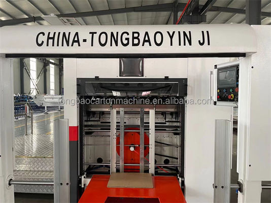 Máquina semiautomática de cartón de cartón de papel para fabricar productos de corte a presión.