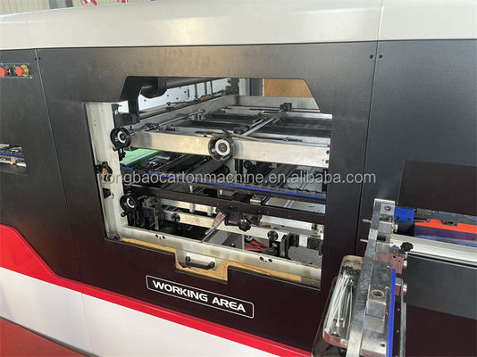 Máquina de corte automático de caja de alimentación a presión