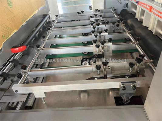 Máquina de corte automático de caja de alimentación a presión