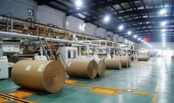 Línea de producción de cartón Tipo de embalaje Cartones 3 Ply Equipo de fabricación de cartón corrugado