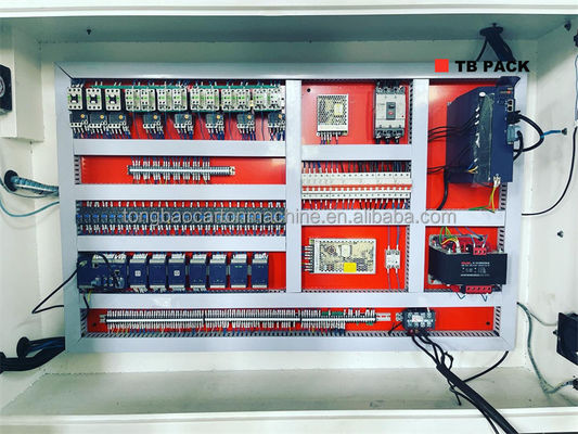 Máquina de corte a presión de placa corrugada de alta velocidad para línea de producción de cajas