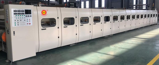 Máquina de fabricación de cartón corrugado de alta velocidad 5 plies para un embalaje suave y preciso
