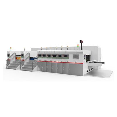 Máquina de corte por inyección rotativa de alta definición de impresión flexo con ranuras