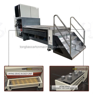 Máquina de transferencia de vacío de alta definición de tipo móvil de 6 colores de impresión flexo