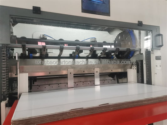 Máquina de cortar a presión de 380V de caja de cartón de corte a presión de matriz plana de matriz ondulada semiautomática