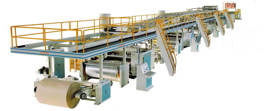 Tipo de embalaje de cartón de cartón corrugado Equipo de fabricación 3/5/7 línea de producción de capas