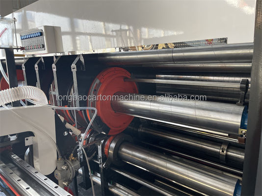 Impresora automática de 1200 mm, cortadora de matriz con pegamento de carpeta en línea