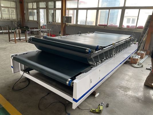 Máquina de laminación semiautomática para cartón corrugado