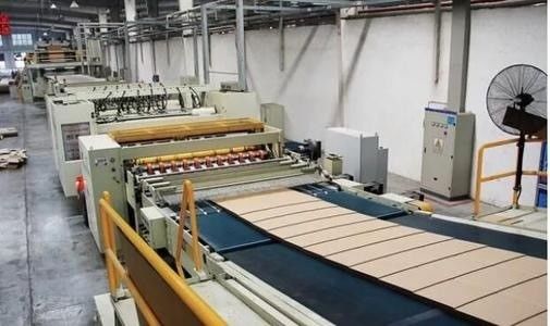 Máquina de cartón corrugado de flauta totalmente automática para caja de cartón corrugado