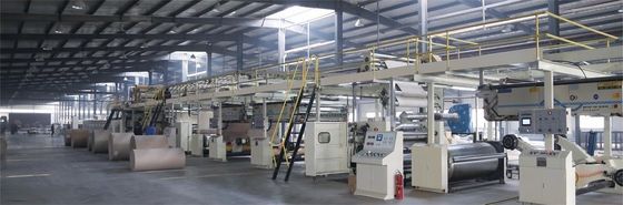 Máquina de cartón corrugado de flauta totalmente automática para caja de cartón corrugado