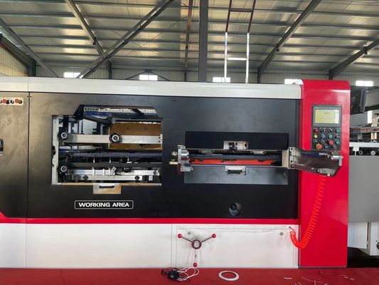 Máquina automática para cortar y descascar papel de panal de miel