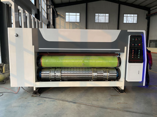 Máquina de corte de presión para papel corrugado para etiquetado de placas flexibles