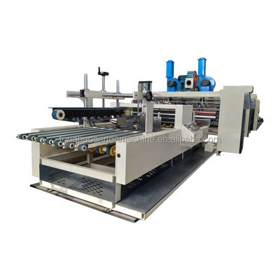 Máquina de caja corrugada de 12 mm con impresora Flexo Slotter Die Cutter Folder Gluer Inline