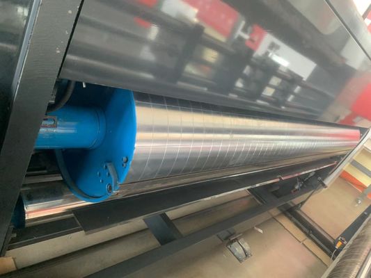 Máquina de fabricación de cajas onduladas con tensión de 220/380/440V y funciones de impresión/corte