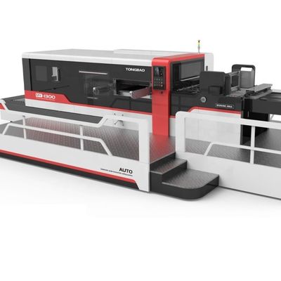 Máquina de corte por muesca de precisión totalmente automática para la fabricación de cartón