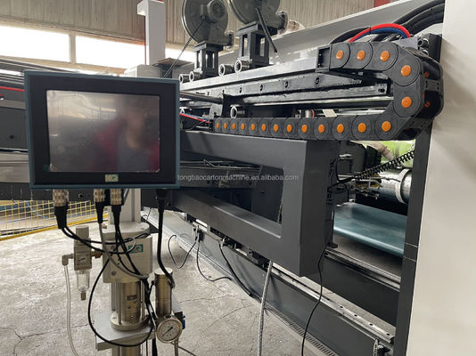 Máquina para hacer cajas de cartón de impresión flexible totalmente automática 1224 1228