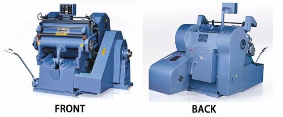 Máquina semiautomática de corte por die plataforma plana para una producción suave y precisa