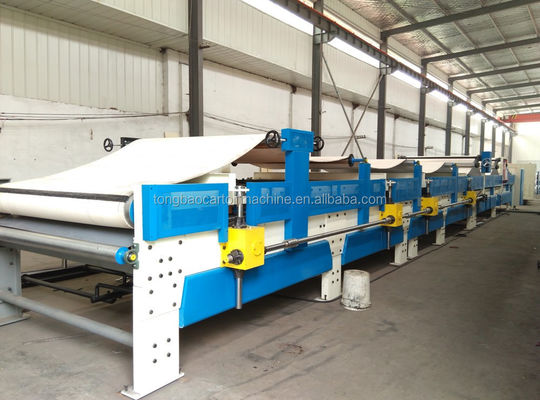 Máquina de fabricación de cajas de cartón corrugado automático completo personalizable