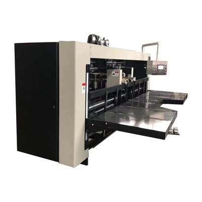 Máquina de clavado de caja de cartón semiauto resistente para cajas onduladas