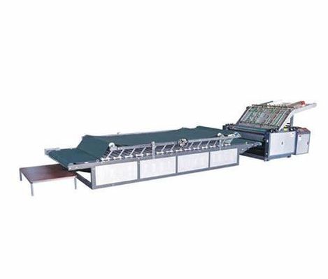 Máquina laminadora de flauta semiautomática para una fácil integración en la línea de producción