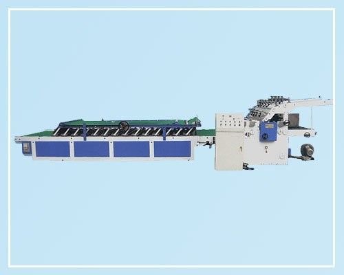 Máquina laminadora de flauta semiautomática para una fácil integración en la línea de producción