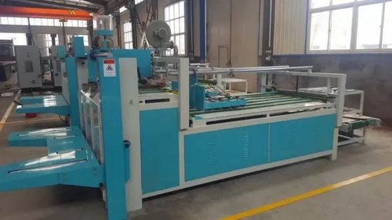 Máquina de plegado semiautomático de carpetas de cartón de plegado de 600 mm para cajas corrugadas