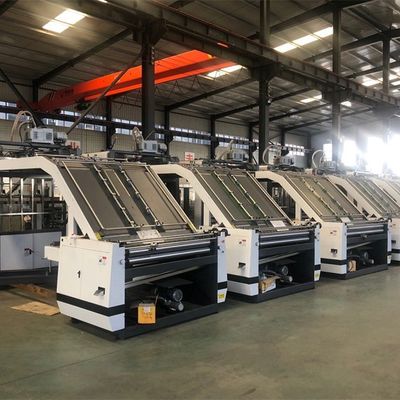 Máquina laminadora automática de flauta de 400 mm versátil para diversas aplicaciones