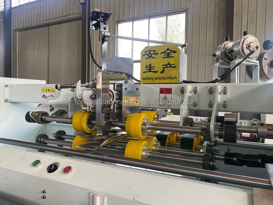 Máquina de clavado de caja de cartón semiauto resistente para cajas onduladas