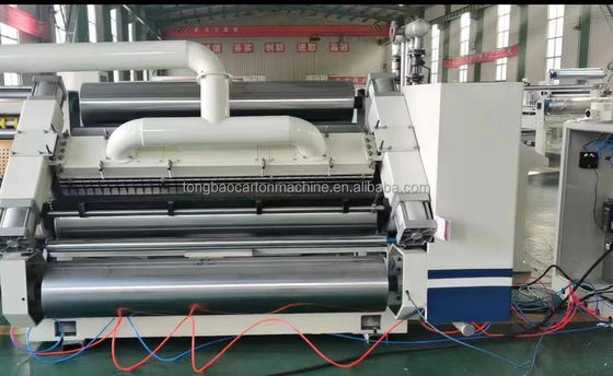 Tipo de flauta E Cartón de fabricación de una sola cara máquina de corrugado artículo de embalaje